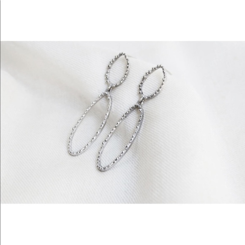 Constellation silver earrings